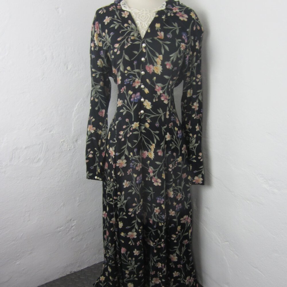 Vintage 90s Fredericks of Hollywood A-Line Maxi Dress  Women's Size 11/12